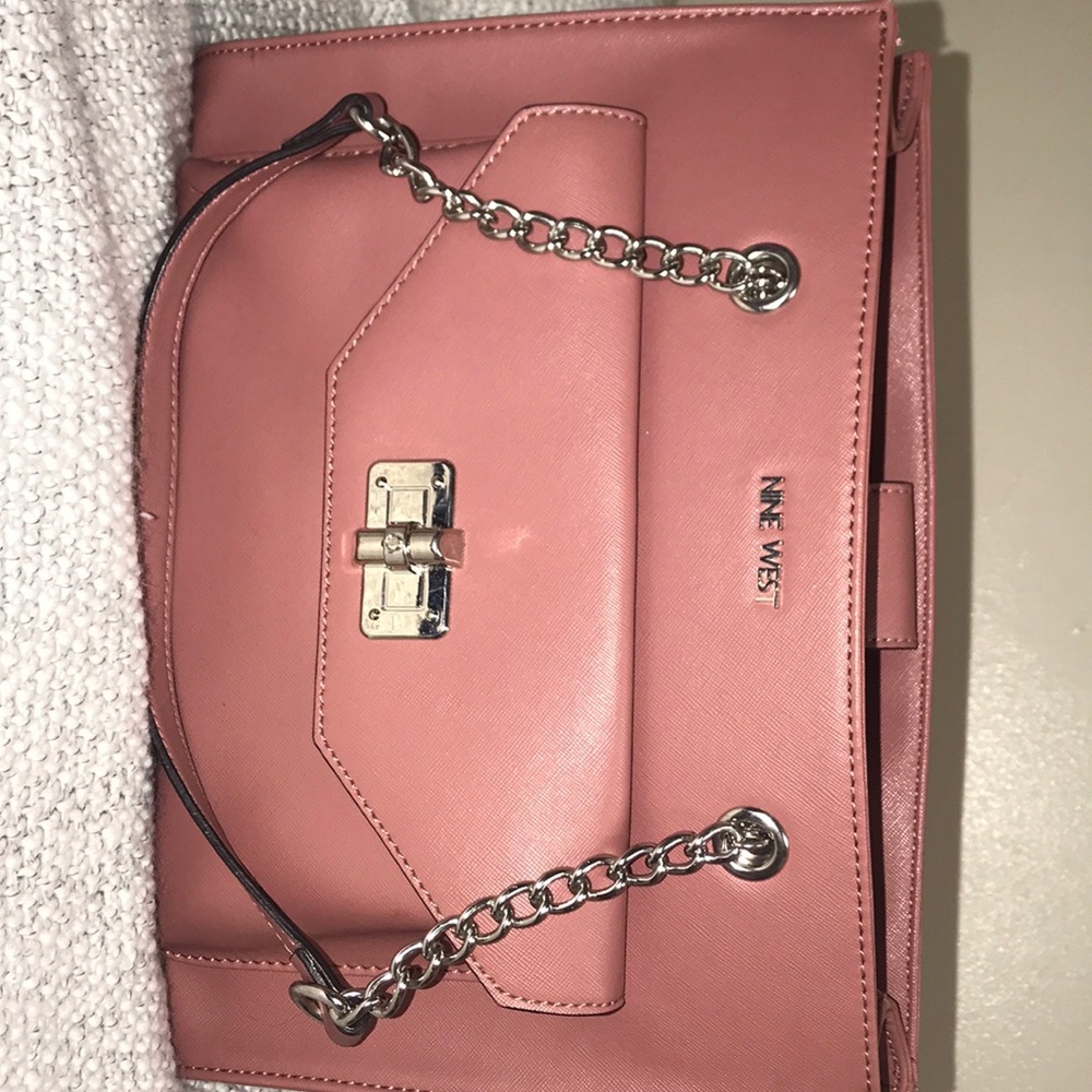 Mid sized nine west purse